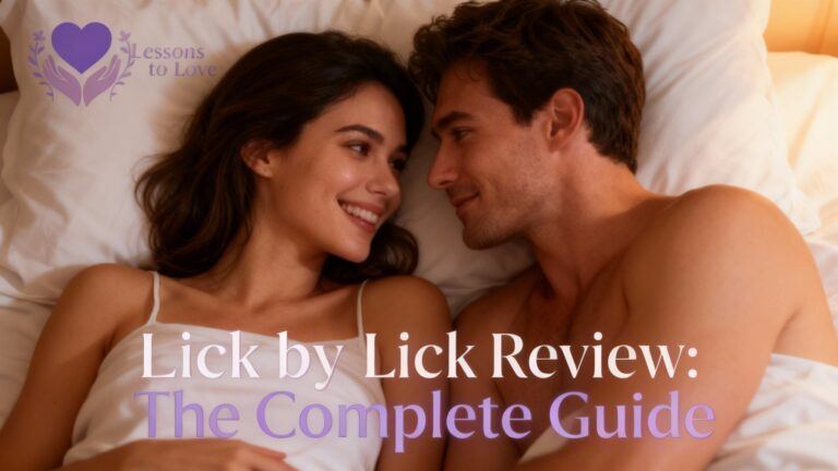 Alt Text: A couple in an intimate moment of connection after pleasure, representing the outcome of mastering techniques from the Lick by Lick review.